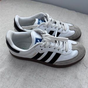 White Sambas Adidas